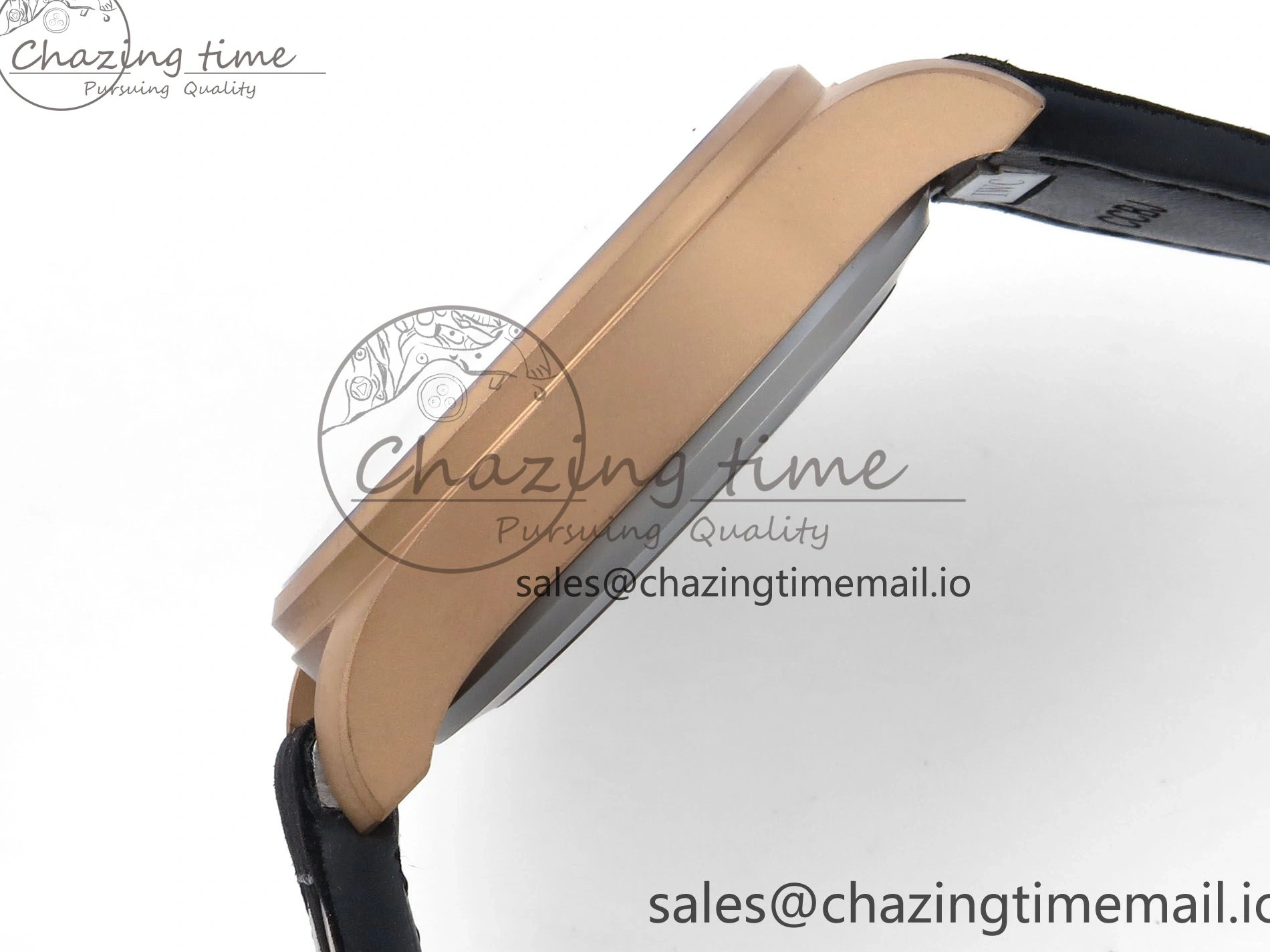 MIROTIME 0410 Affordable Big Pilot IW329703 M+F 1:1 Best Edition Black Dial on Black Nylon Strap MY 7004